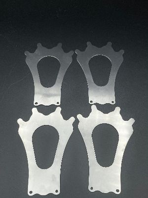 Pabrik disesuaikan bagian stamping logam stainless steel pelat katup