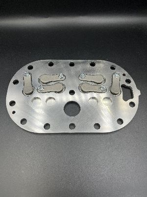 Pelat Katup Kompresor Baja Tahan Karat dengan Pembatas dan Pengatur Tekanan Proses Pengecoran untuk Aplikasi Industri